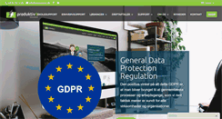 Desktop Screenshot of produktivit.dk